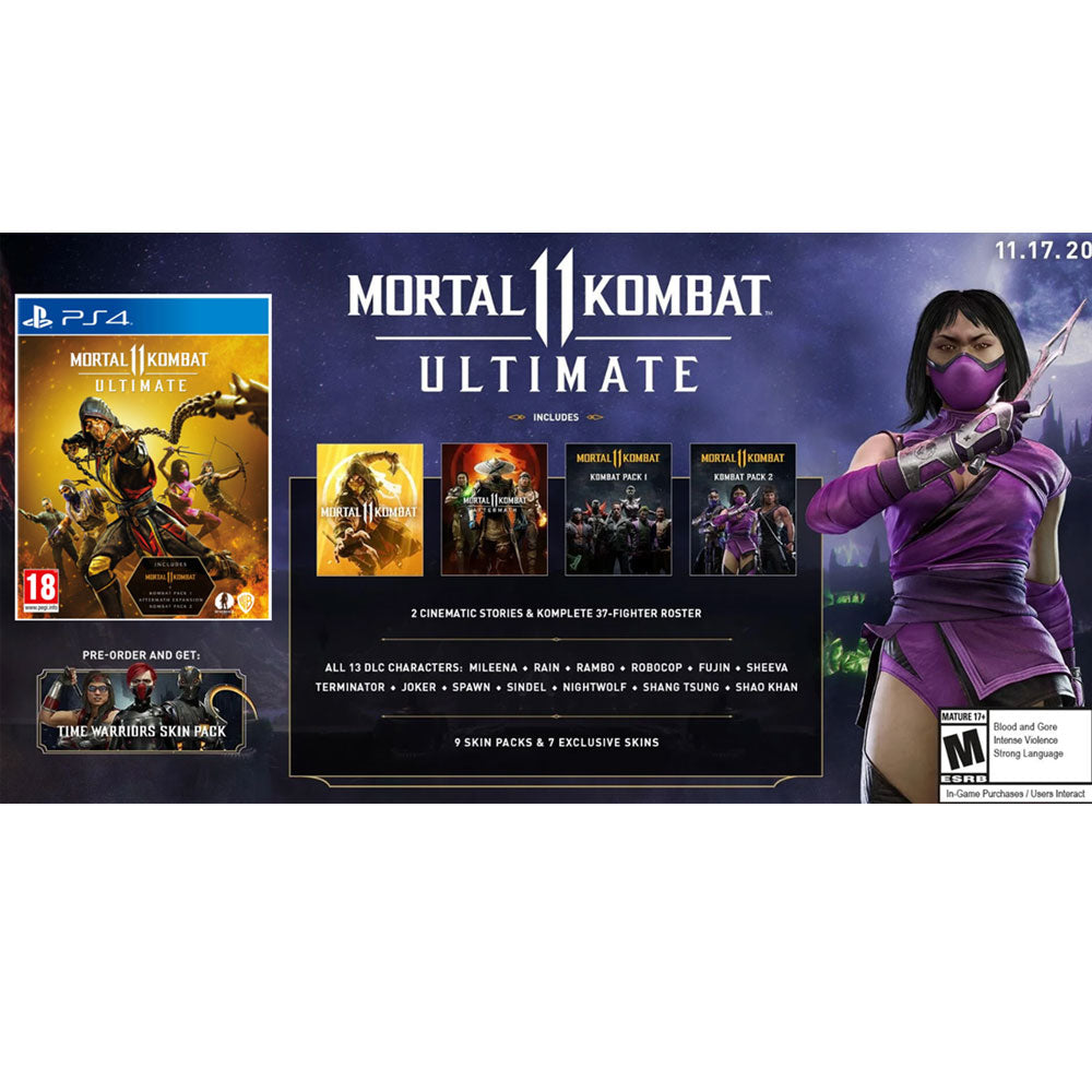 PS4 Mortal Kombat 11 Ultimate
