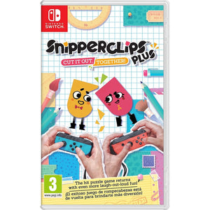 Nintendo Switch Snipperclips Plus: Cut it out, together!