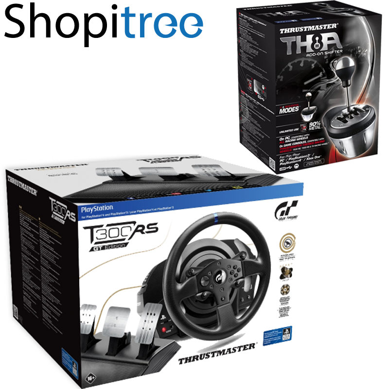 Best Buy: Thrustmaster T500 RS Racing Simulator and TH8RS Gearbox Bundle  for PC and PlayStation 3 Black 2969094