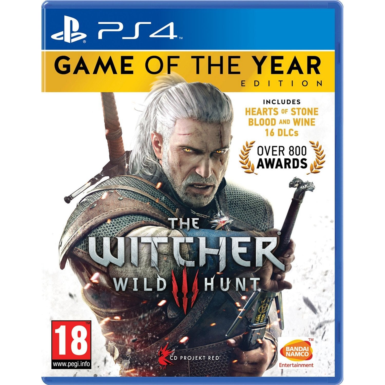 PS4 The Witcher 3: Wild Hunt Game of the Year Edition