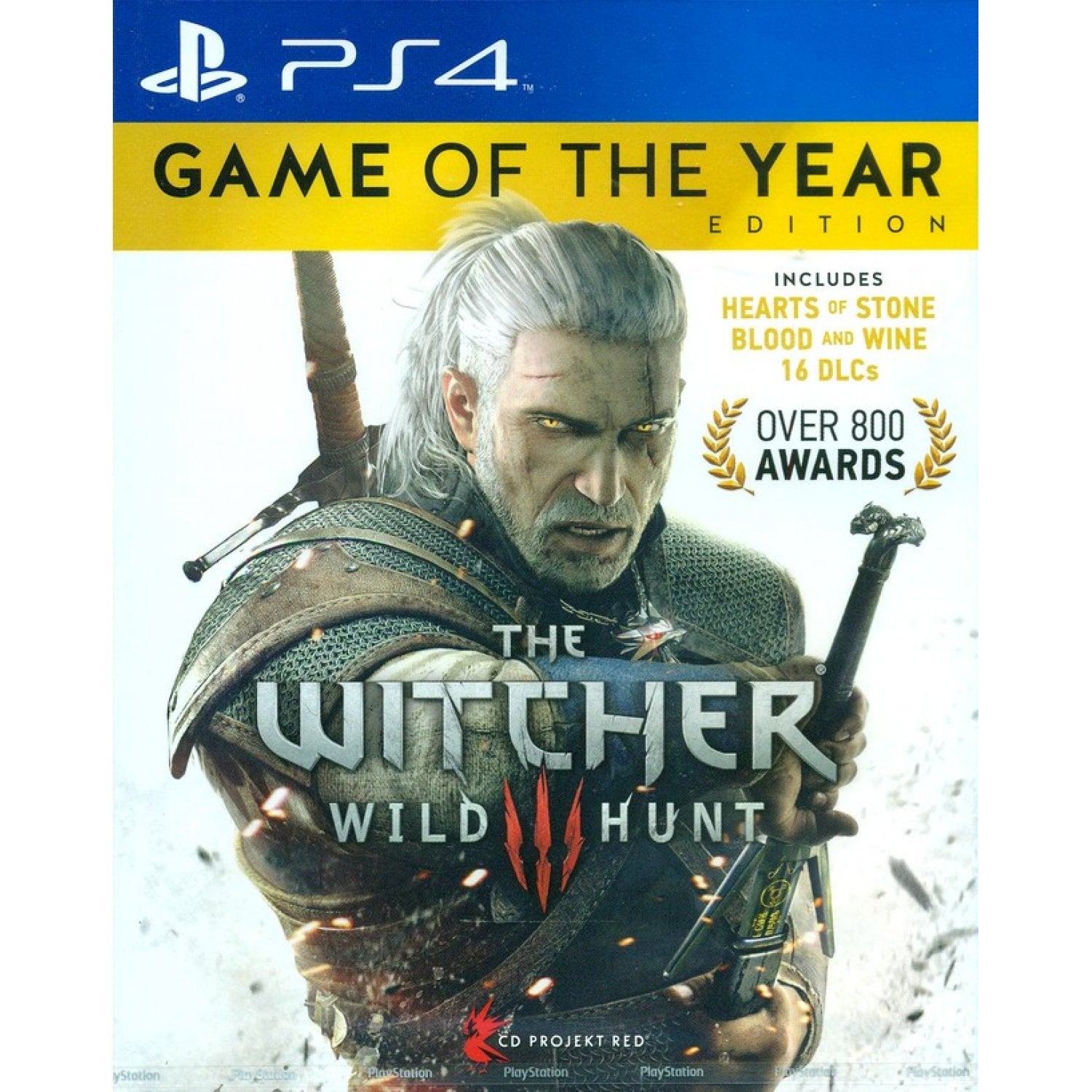 PS4 The Witcher 3: Wild Hunt Game of the Year Edition