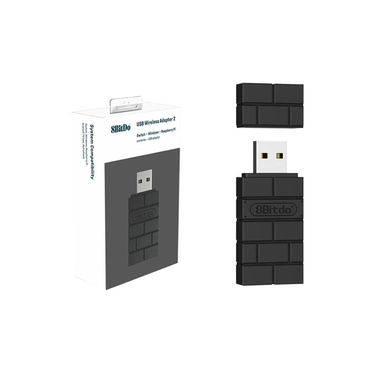 8Bitdo USB Wireless Bluetooth Adapter 2 - Shopitree.com